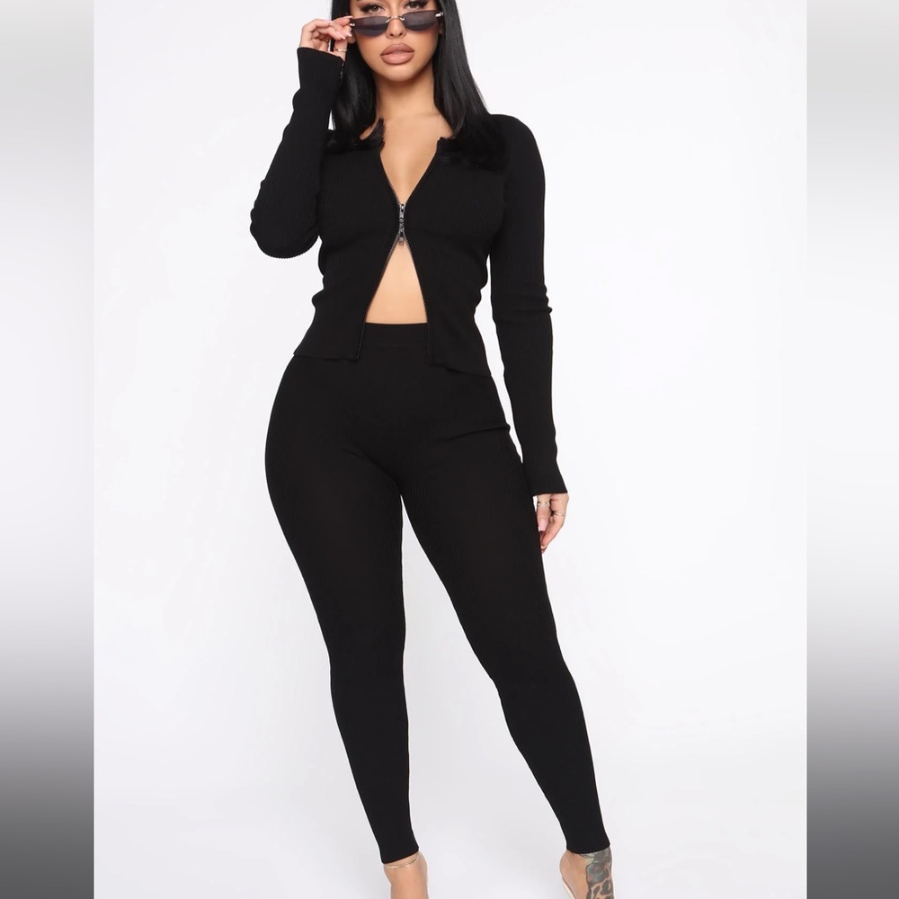 Fashion nova sweater pants set